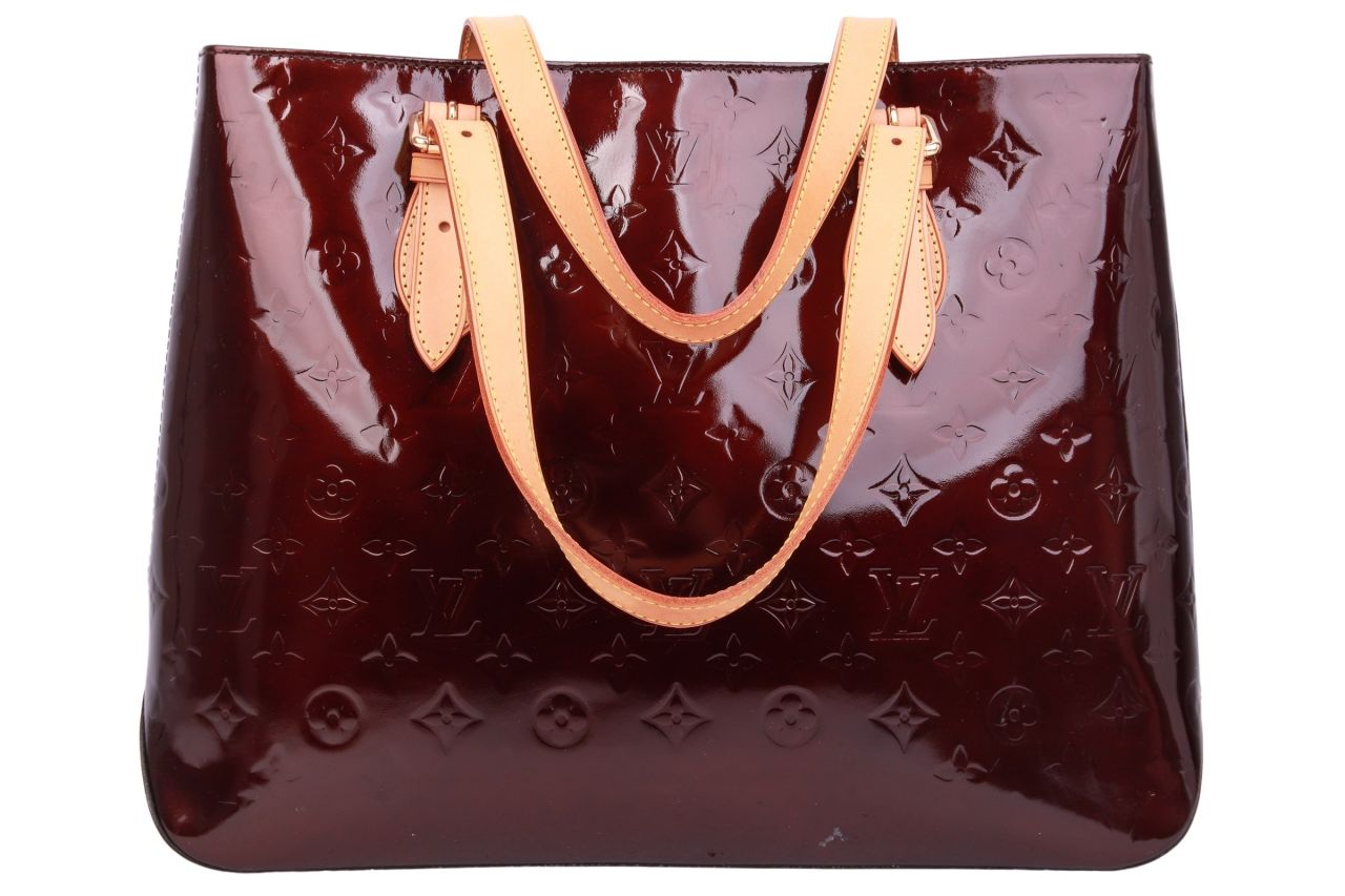 Louis Vuitton Houston Monogram Vernis Bordeaux