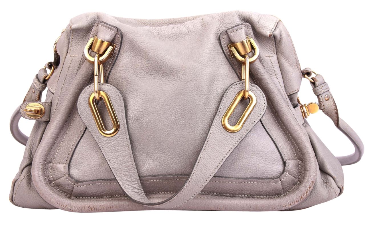 Chloé Paraty Vintage Small Grau