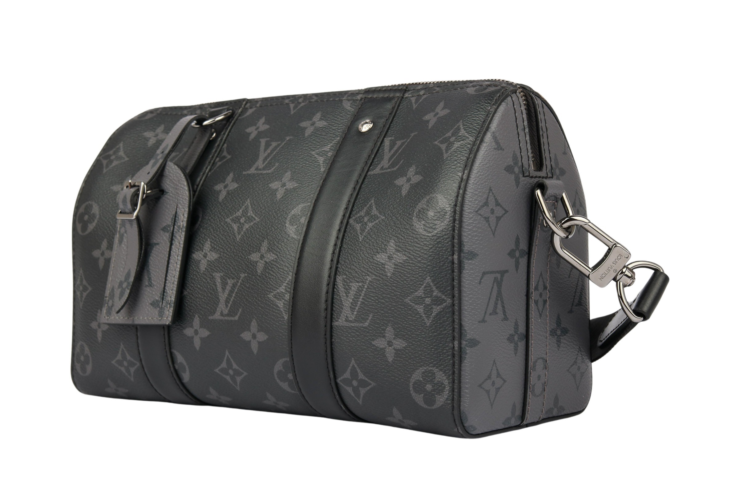 Louis Vuitton City Keepall Monogram Eclipse Black