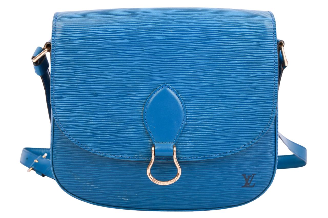 Louis Vuitton Saint Cloud GM Epi Leder Blau