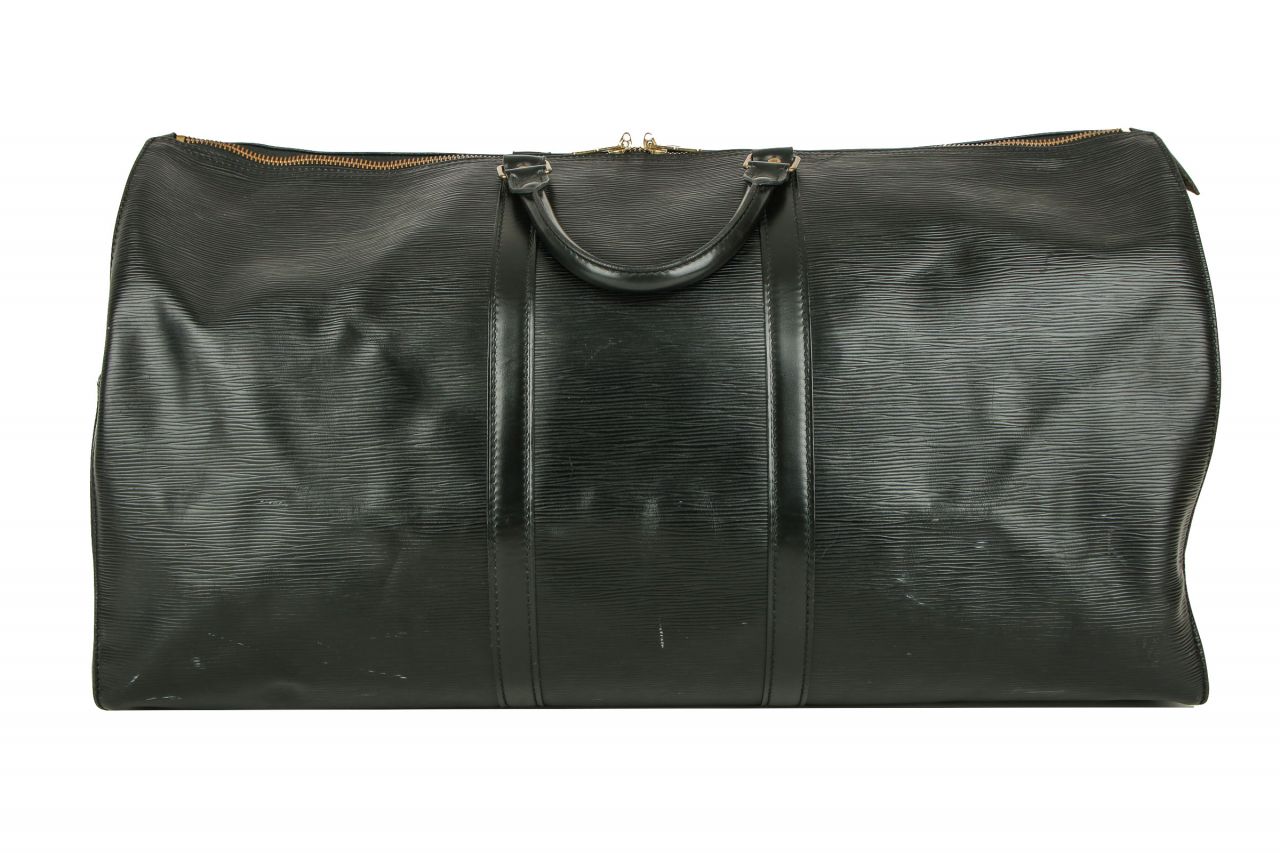 Louis Vuitton Keepall Epi Leather Black Luxussachen Com