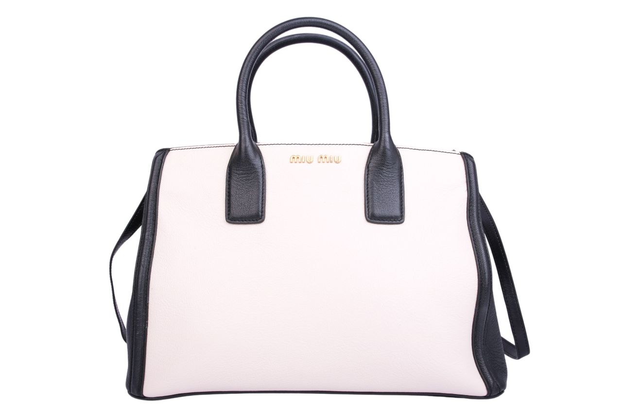 Miu Miu 2Way Beige / Black