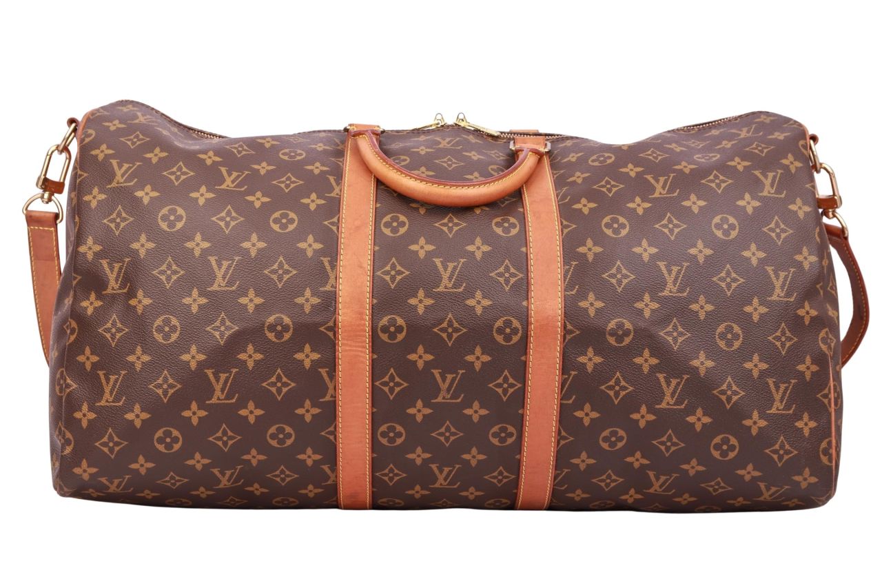 Louis Vuitton Keepall 55 Bandoulière Monogram Canvas