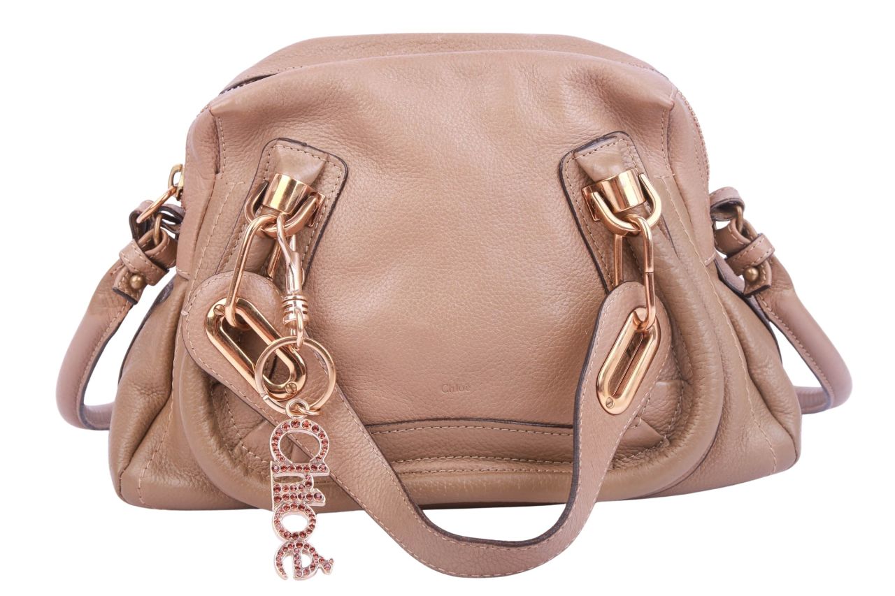 Chloé Paraty Vintage Small Taupe