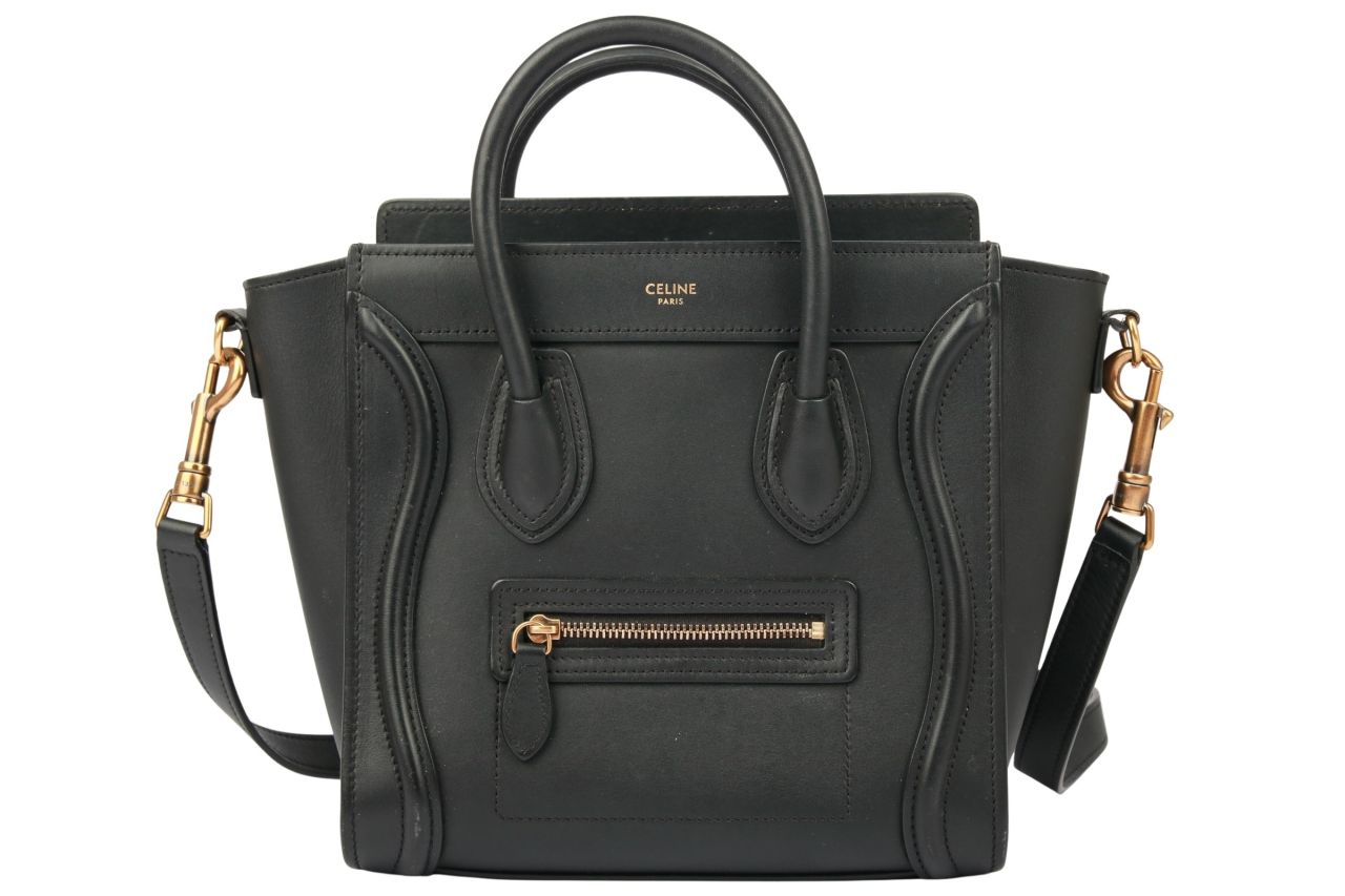 Céline Nano Luggage Schwarz