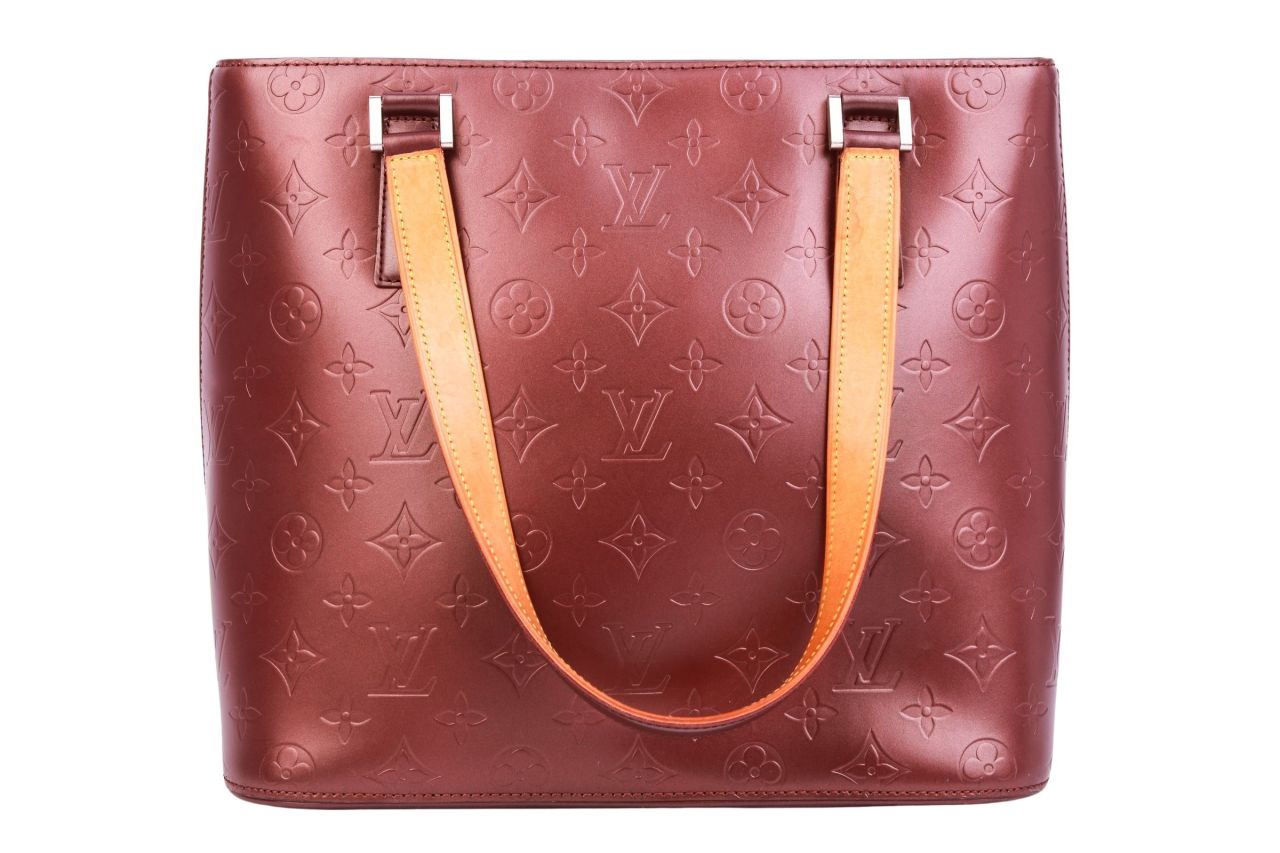 Louis Vuitton Stockton Monogram Empreinte Matte Lila