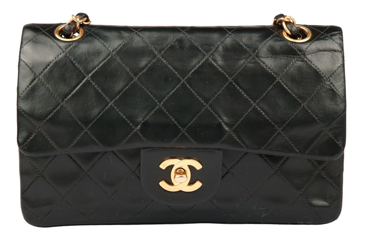 Chanel Timeless Classic Double Flap Small Schwarz