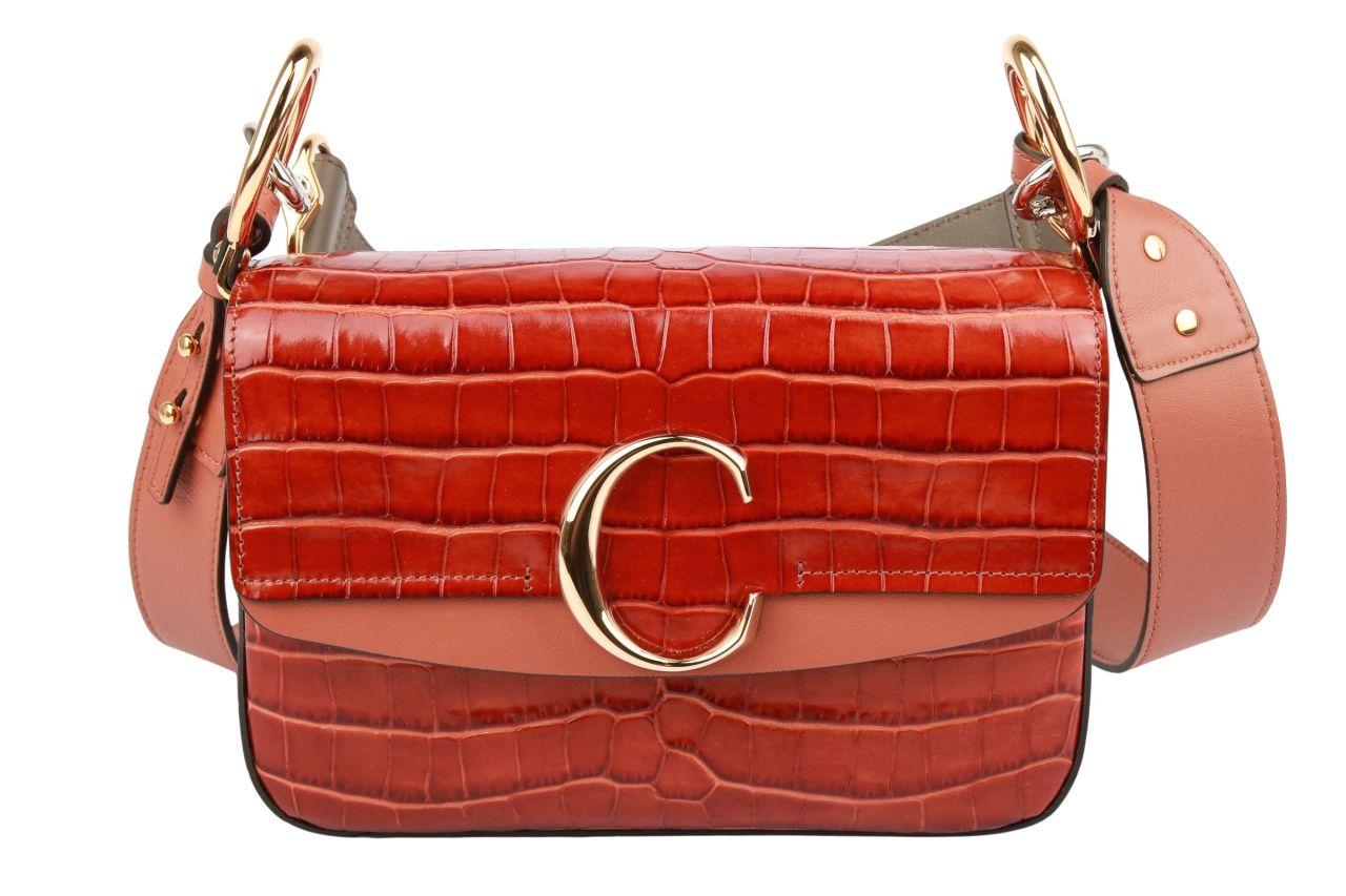 Chloé Satchels Double Carry Small Shoulder Braun