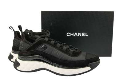 Fashion chanel sneakers suede