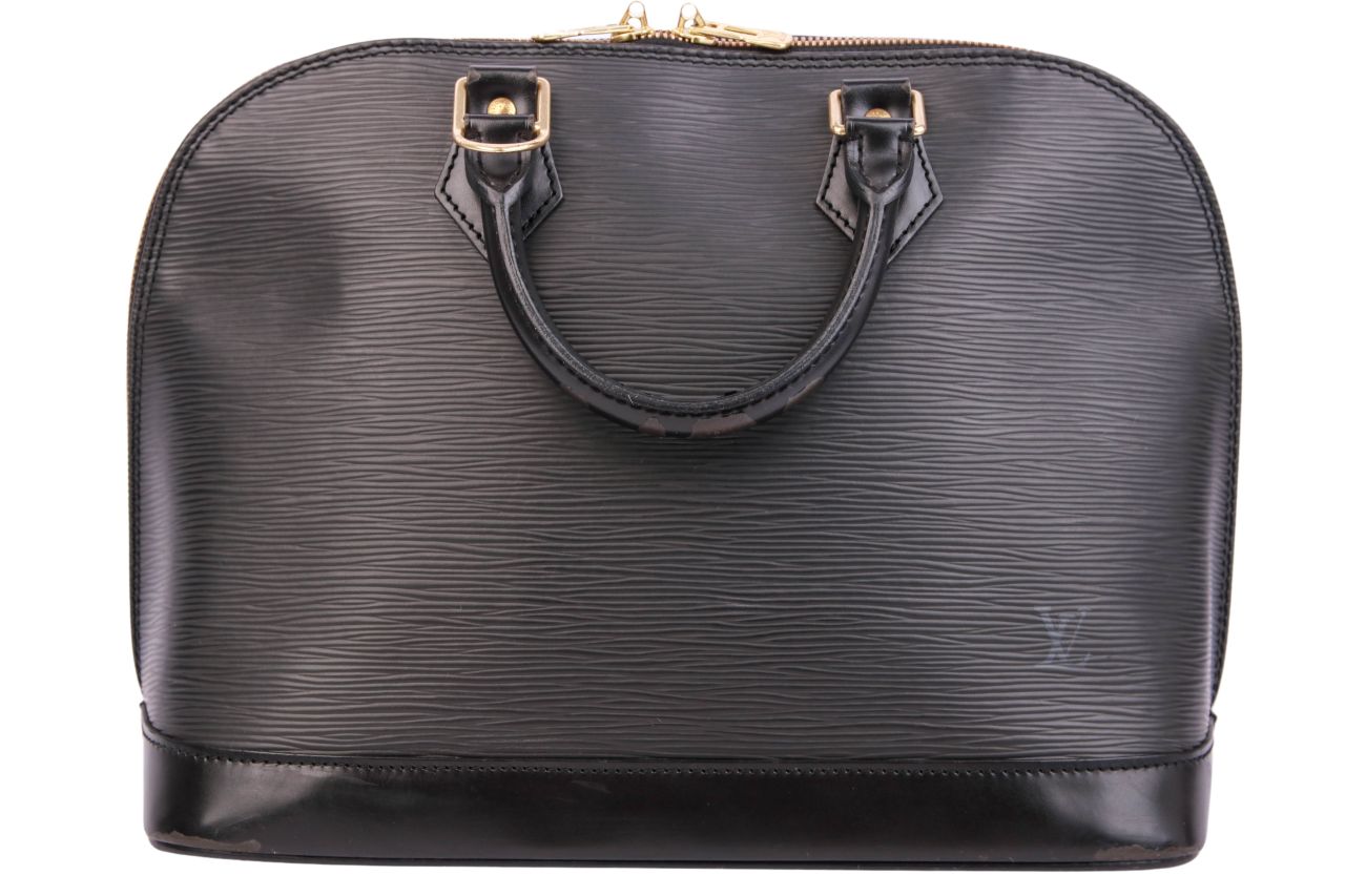 Louis Vuitton Alma Epi Leder Schwarz