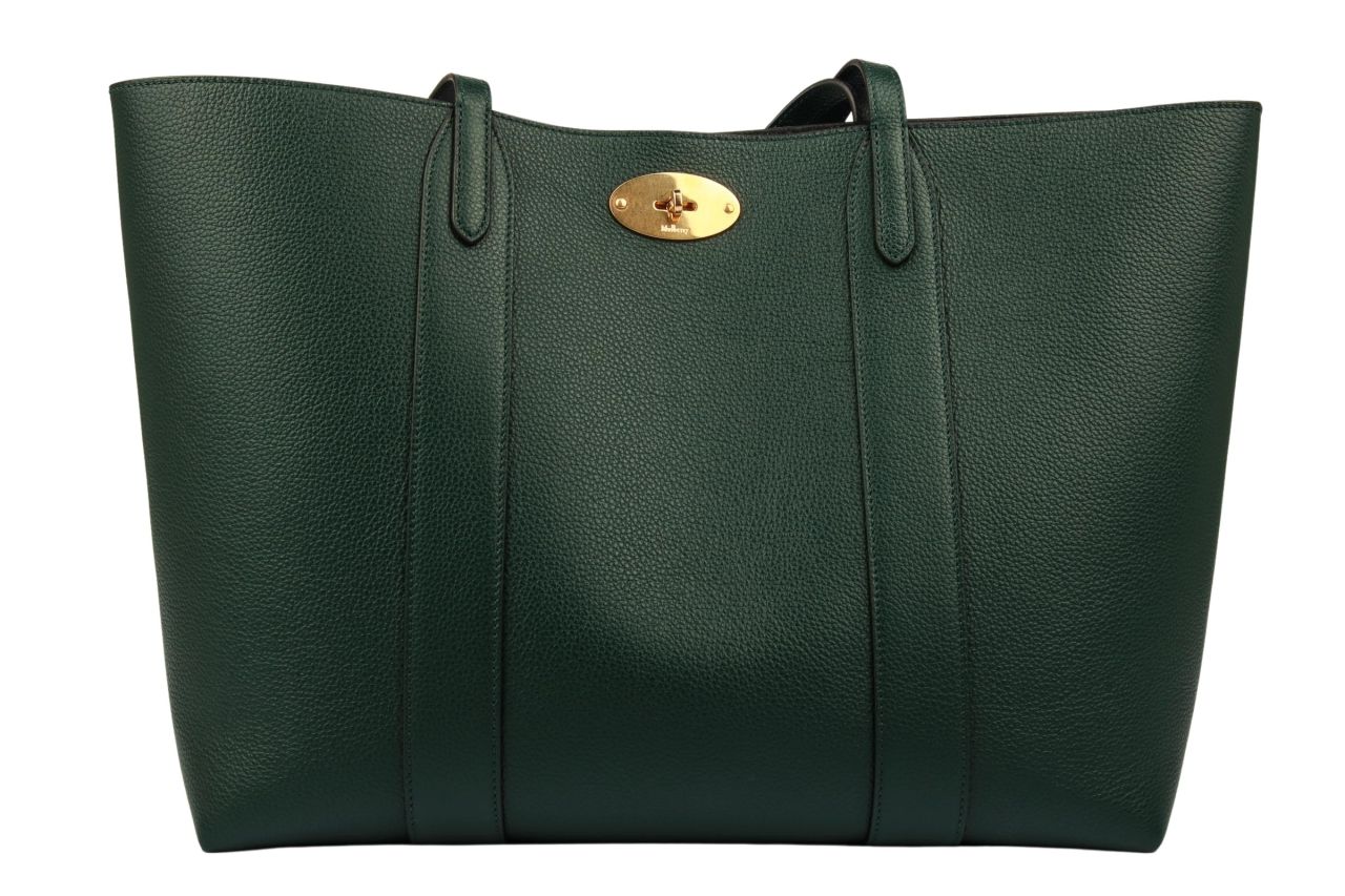 Mulberry Bayswater Tote Dunkelgrün