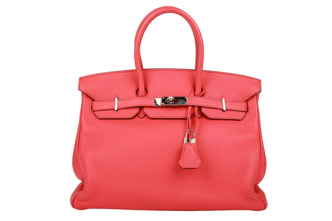 Hermès Birkin 35 Taurillon Clemence Flamingo