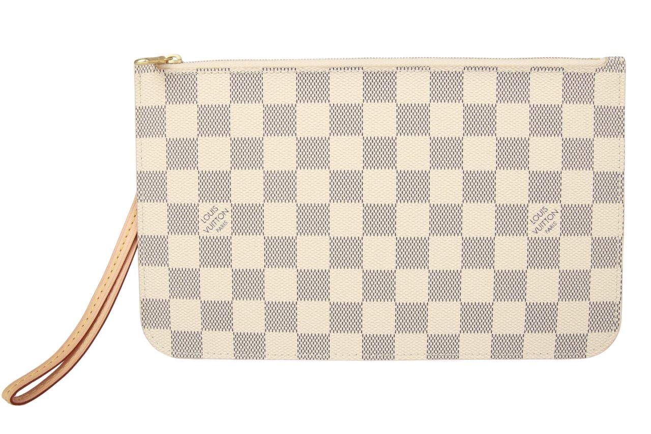 Louis Vuitton Pochette Neverfull Damier Azur Canvas