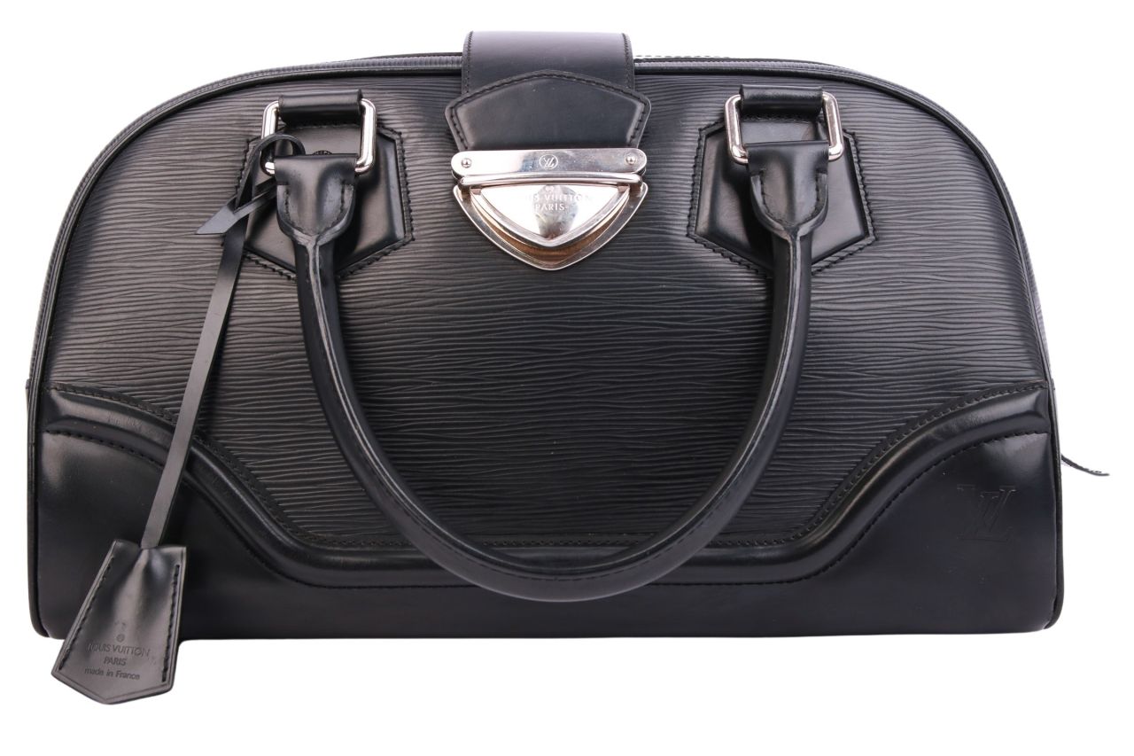 Louis Vuitton Montaigne Epi Leder GM Schwarz