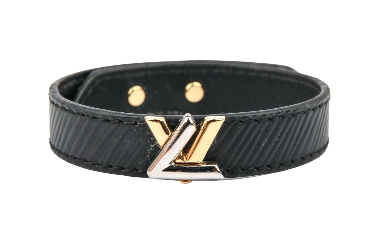 Louis Vuitton Twist Armband Schwarz