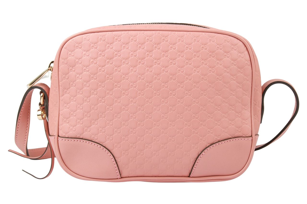 Gucci Camera Bag Guccissima Leder Rosa