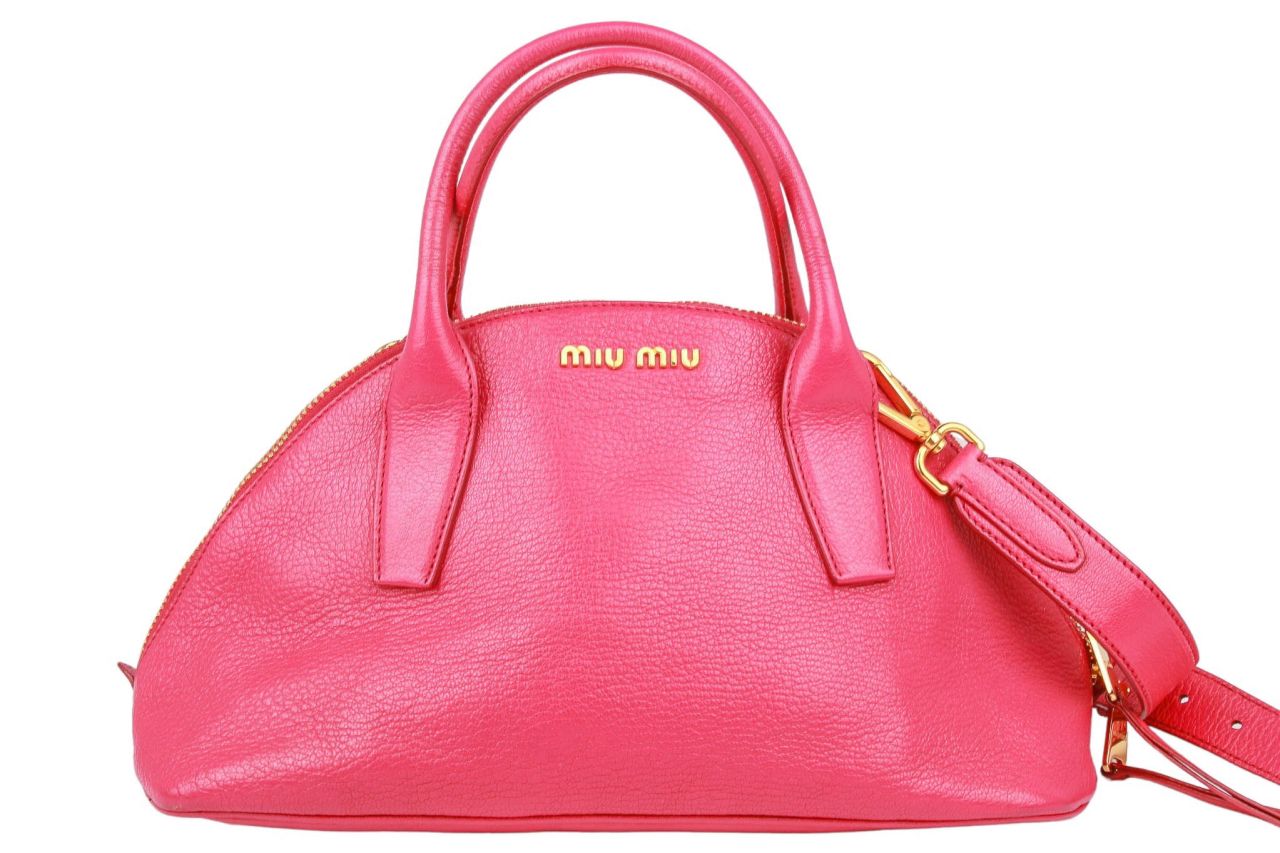 Miu Miu Madras Bag Pink