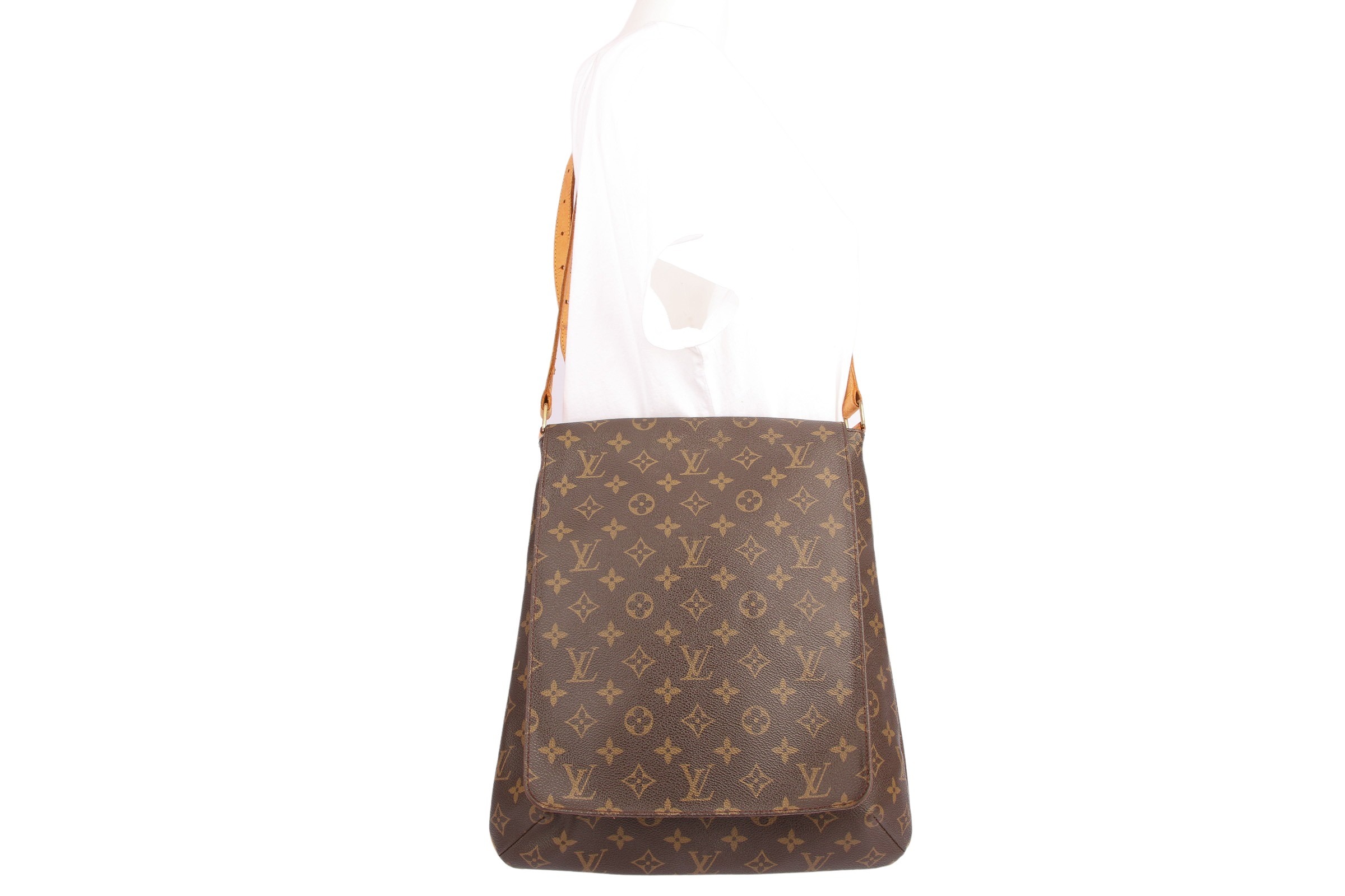 Louis Vuitton Monogram Canvas Musette Salsa GM Shoulder Bag Louis