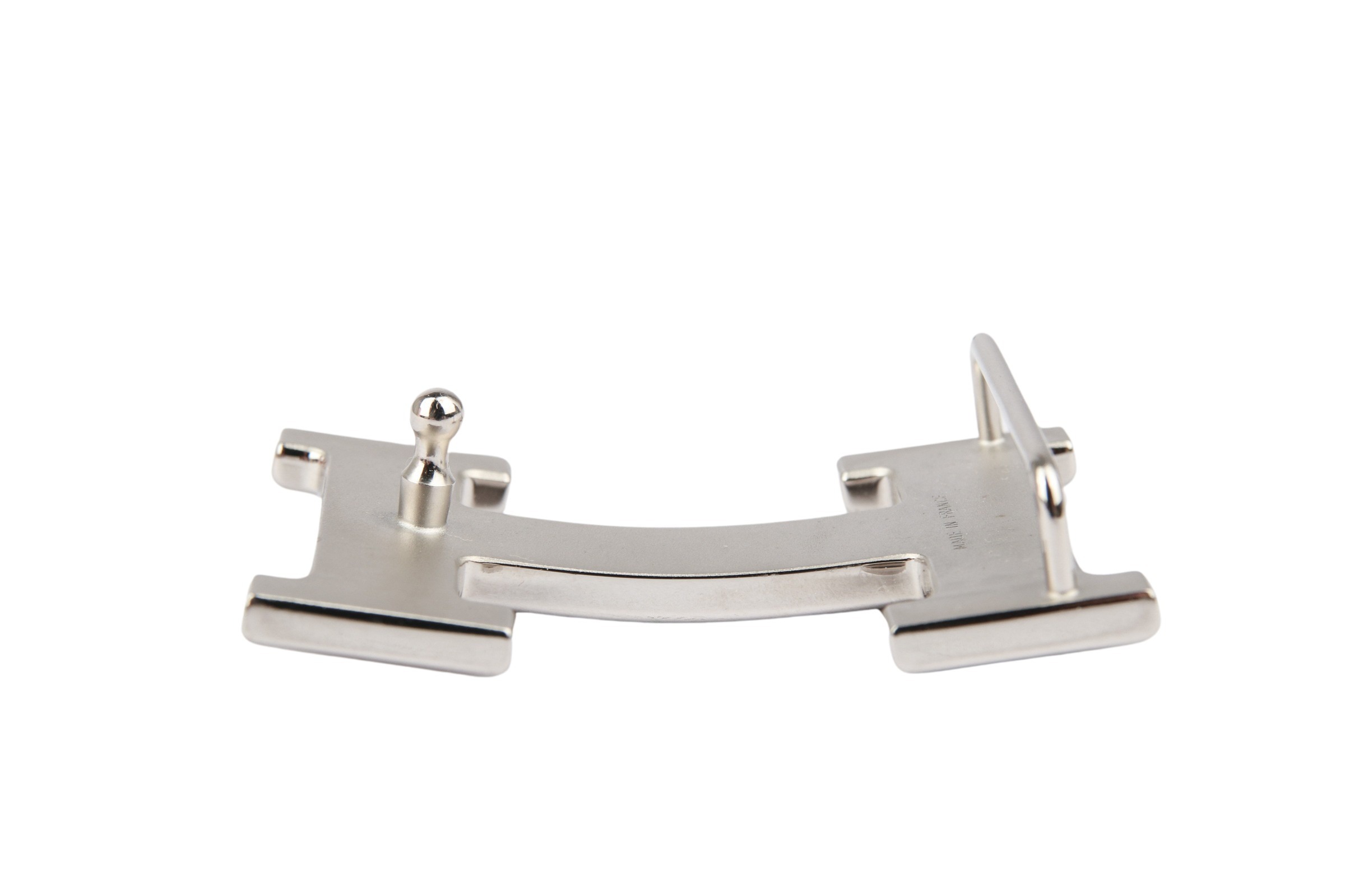 Boucle seule / belt buckle belt Hermès Silver size 90 cm in Metal - 34207701