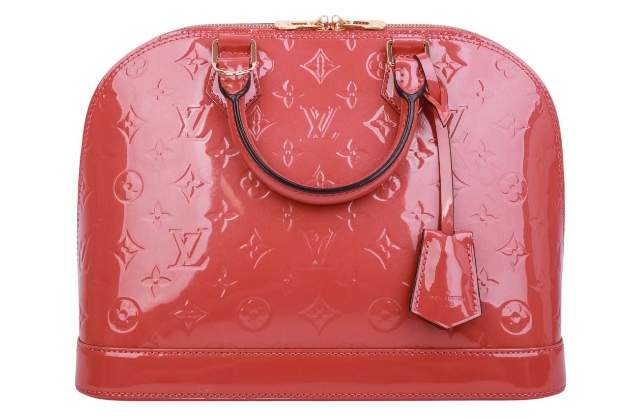 Louis Vuitton Alma PM Monogram Vernis Rosé