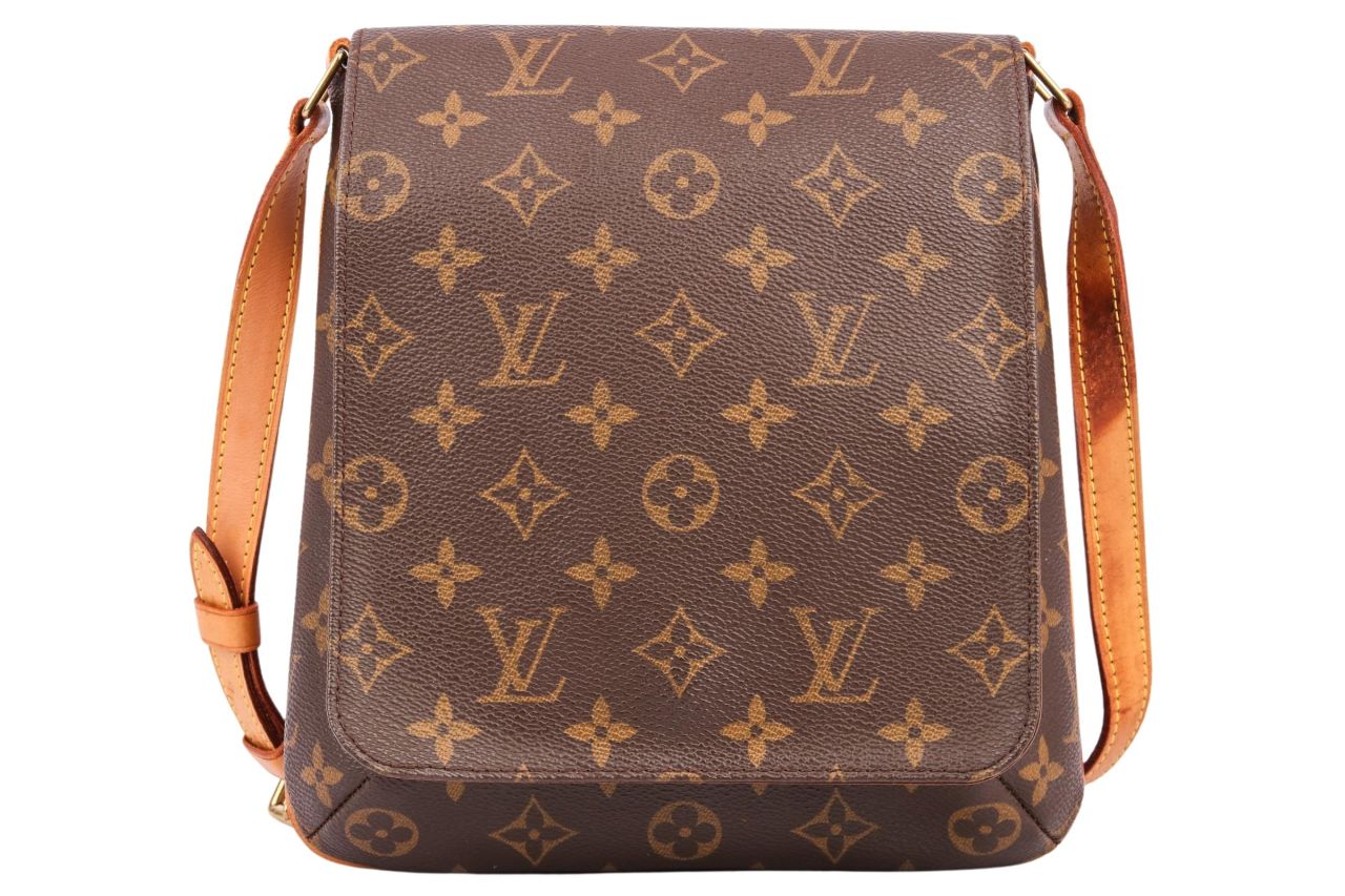 Shop for Louis Vuitton Monogram Canvas Leather Musette Salsa PM