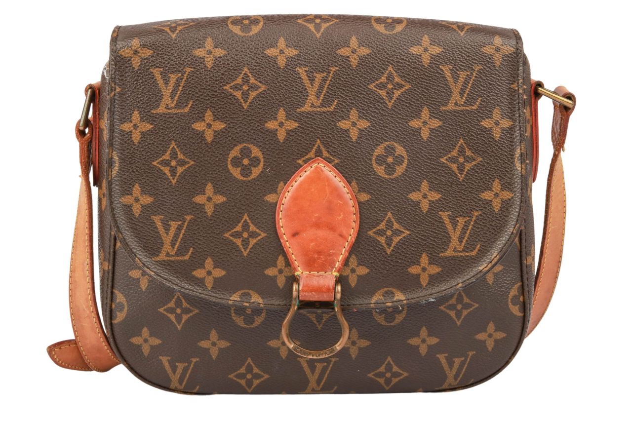 LOUIS VUITTON Monogram Canvas Saint Cloud GM Crossbody Bag