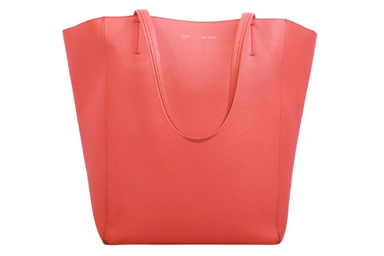 Céline Cabas Phantom Shopper Orange