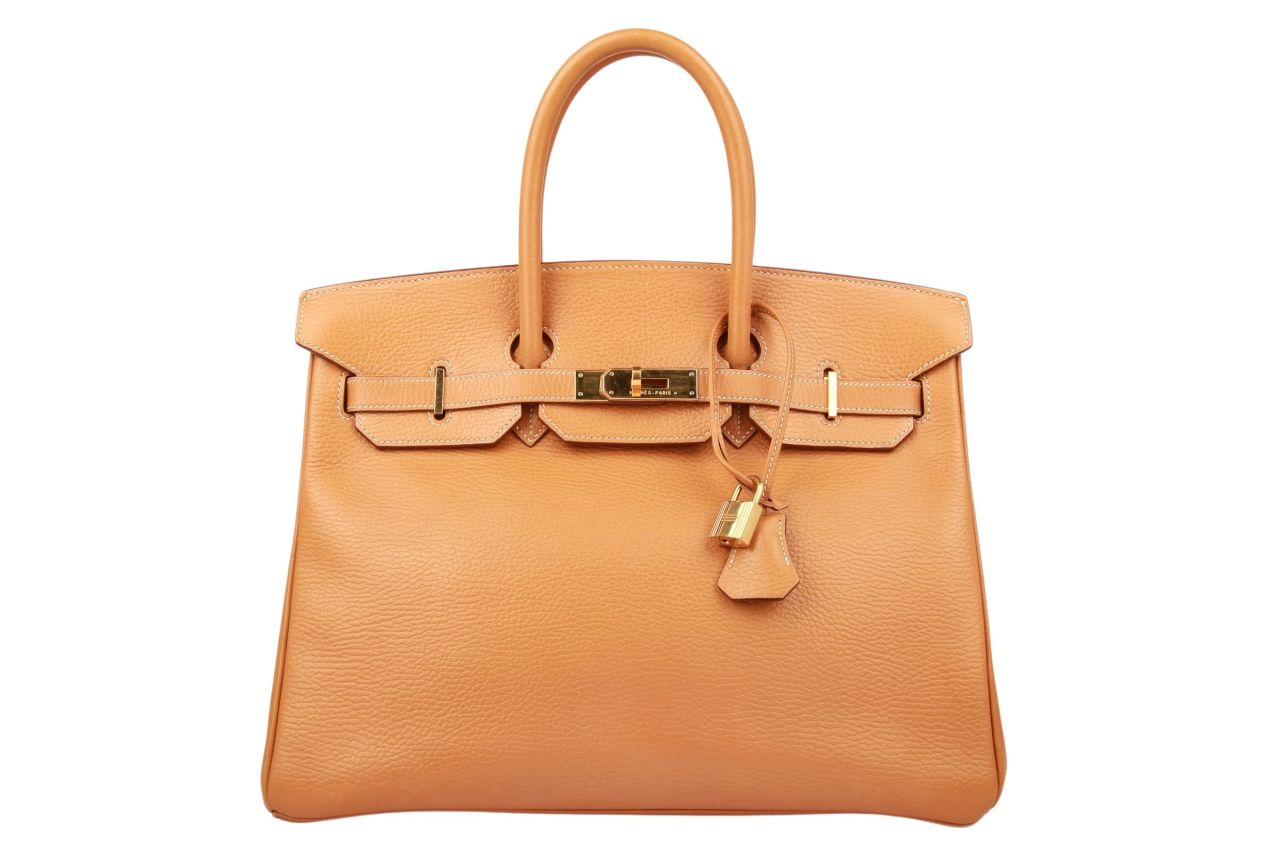 Hermès Birkin 35 Ardennes Naturell