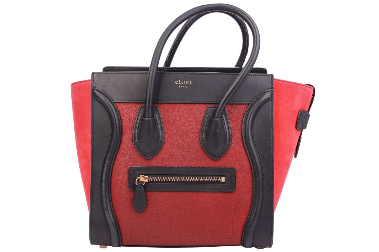 Céline Micro Luggage Tricolor