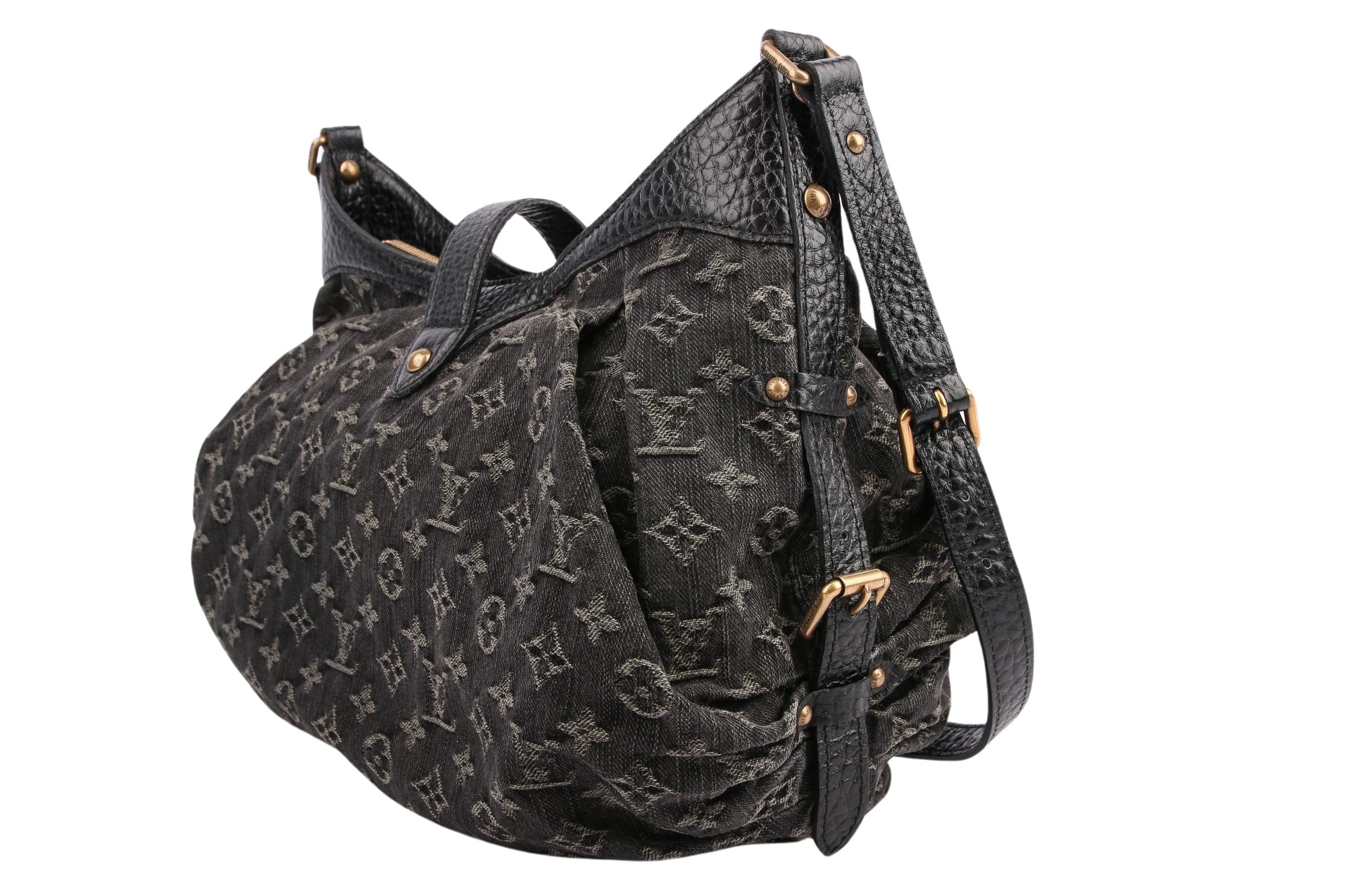 sac a main louis vuitton mahina xs bandouliere denim