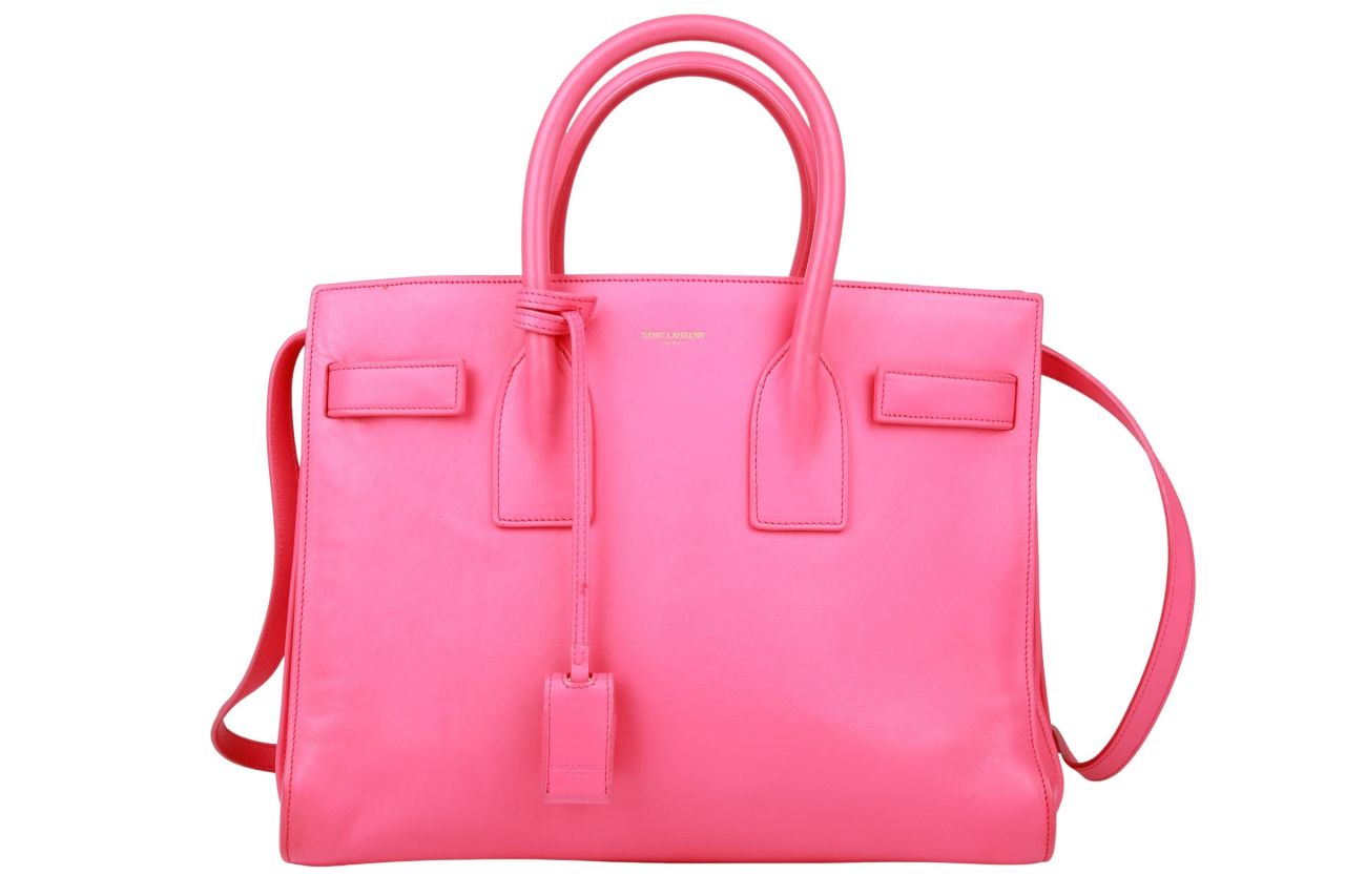 Saint Laurent Sac de Jour Pink Leder