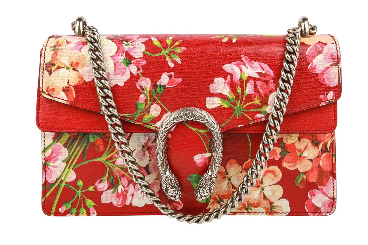 Gucci Dionysus Blooms Leder Rot