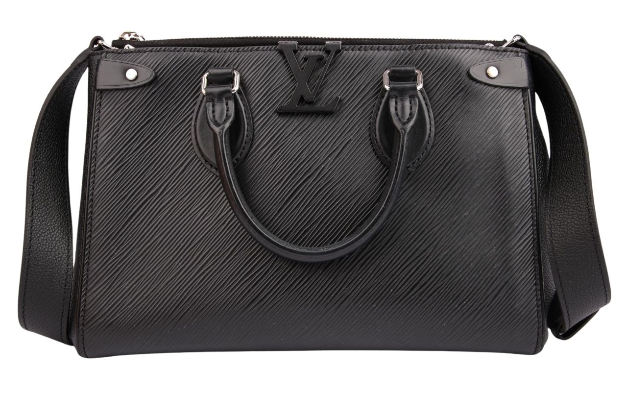 Louis Vuitton Grenelle Tote Bag Epi PM Black