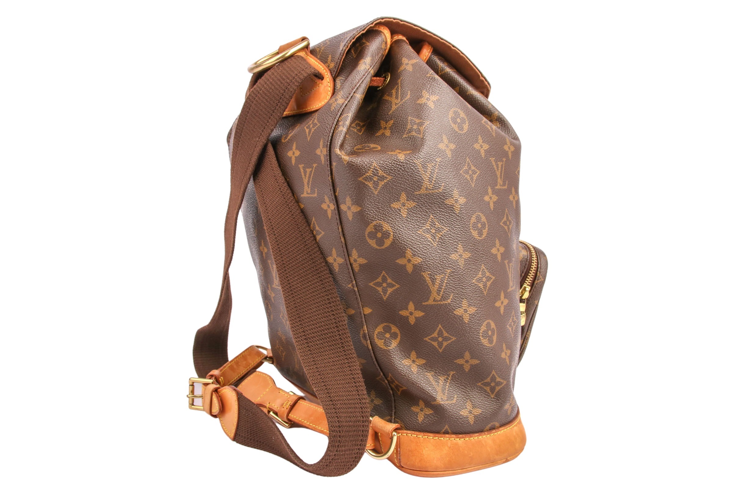 The backpack Louis Vuitton Montsouris GM of Hugo Philip on his