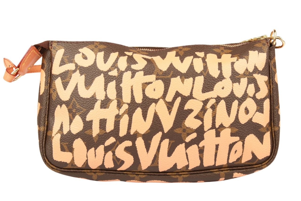 Louis Vuitton Pochette Limited Edition Graffiti Monogram Canvas