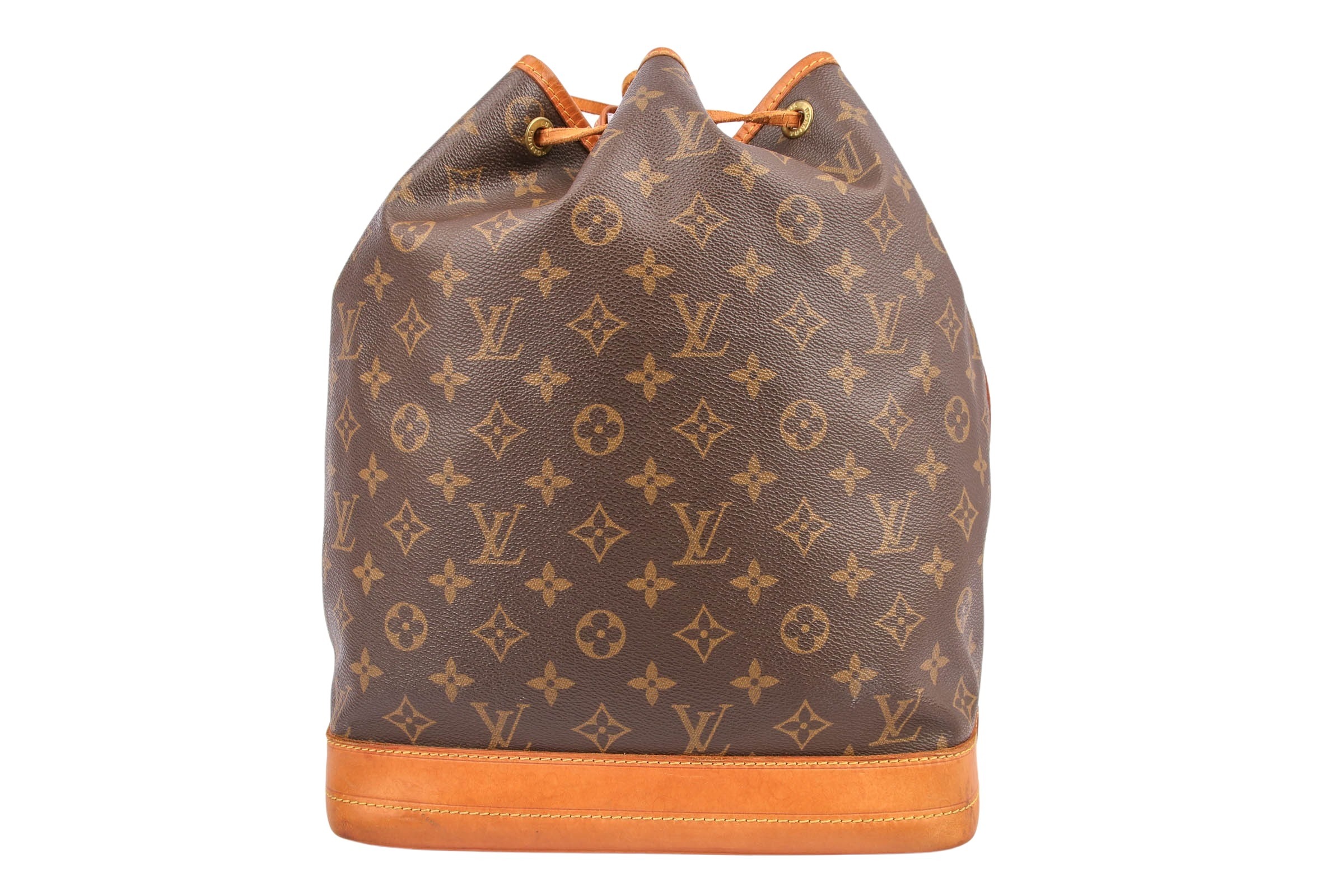 Louis Vuitton, Vintage Sac Noe, rubberized cotton fabric…