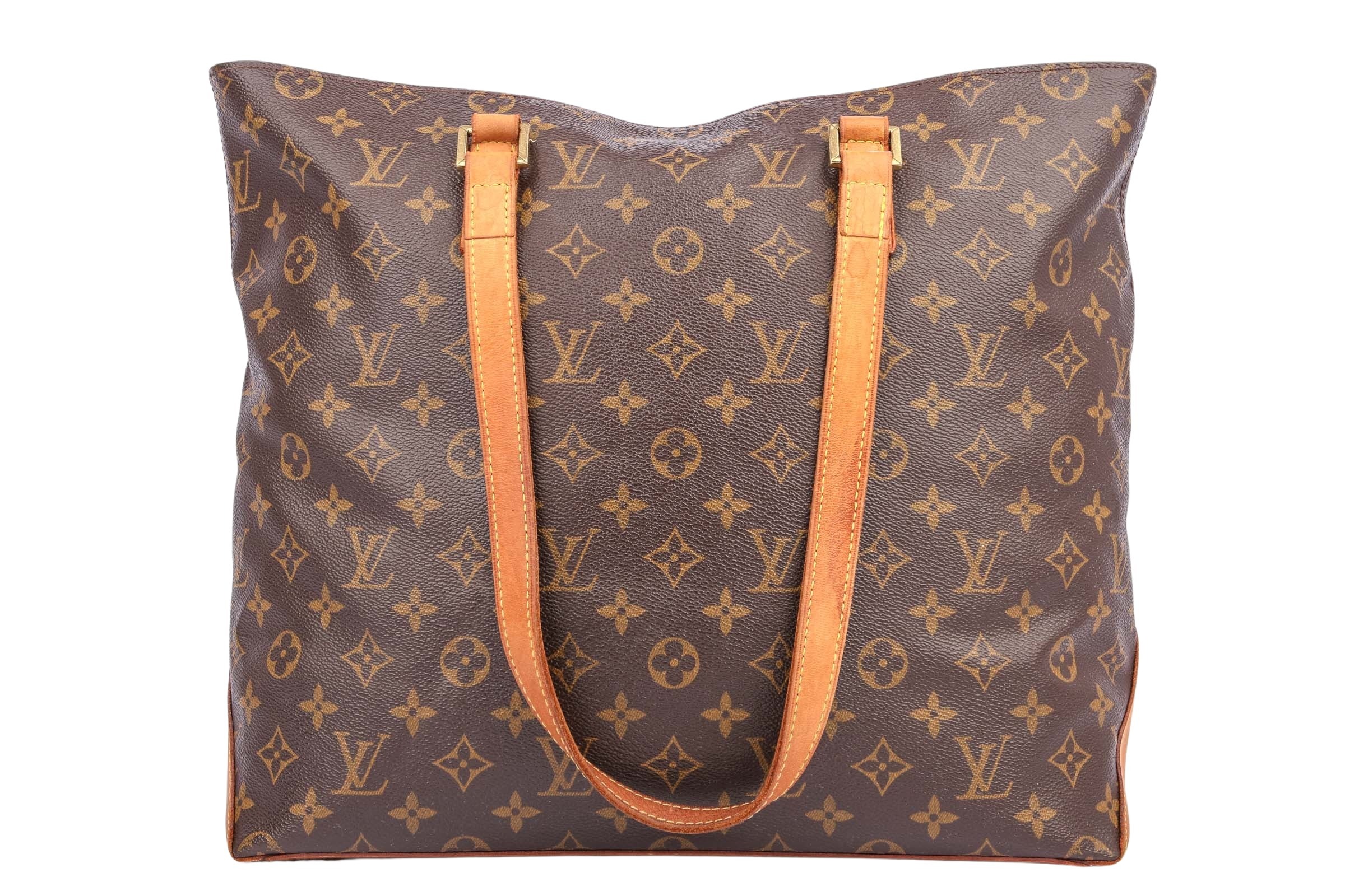 Louis Vuitton Monogram Cabas Mezzo Large Tote Bag