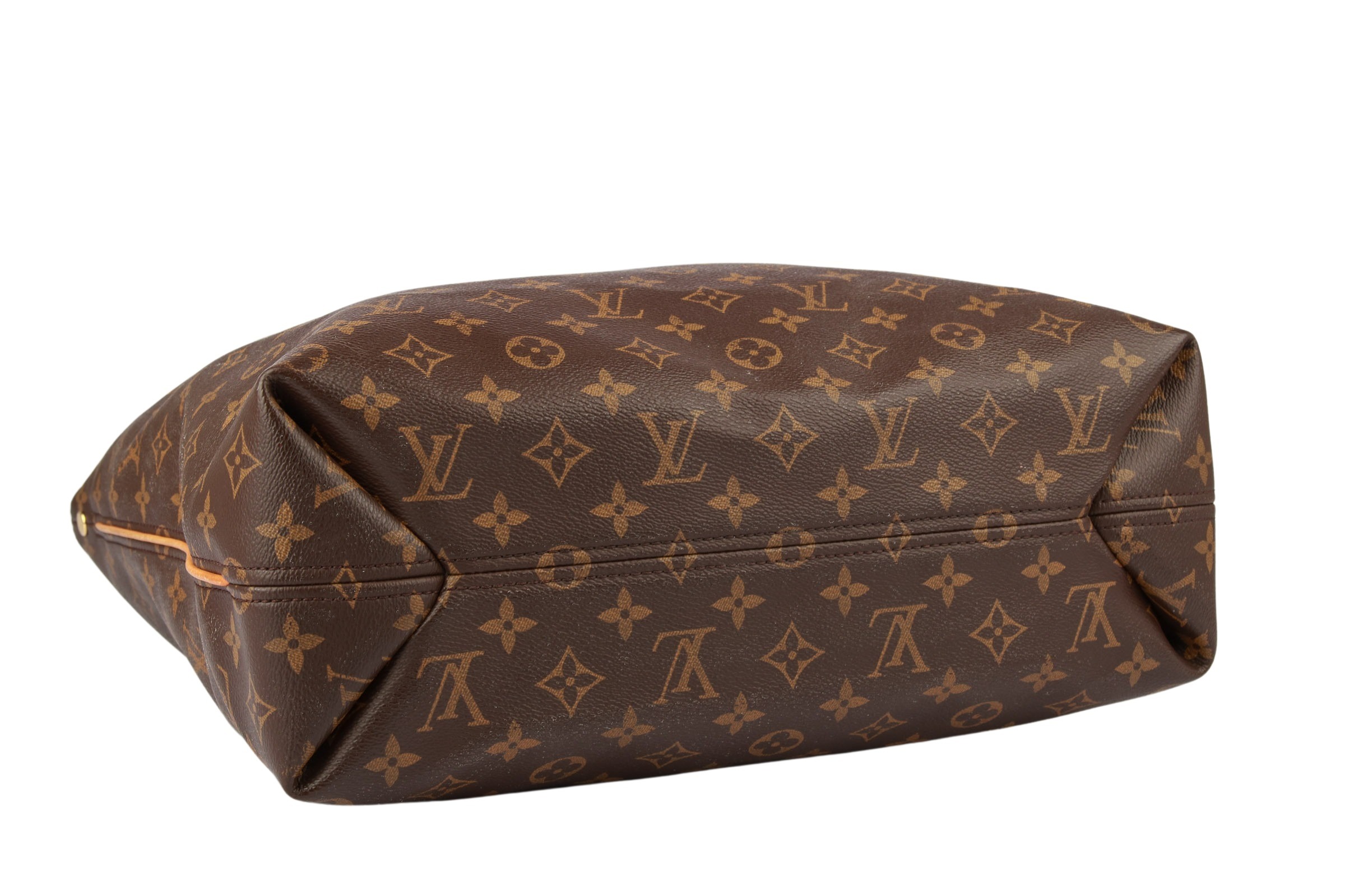 Louis Vuitton Sully Handbag Monogram Canvas mm Brown