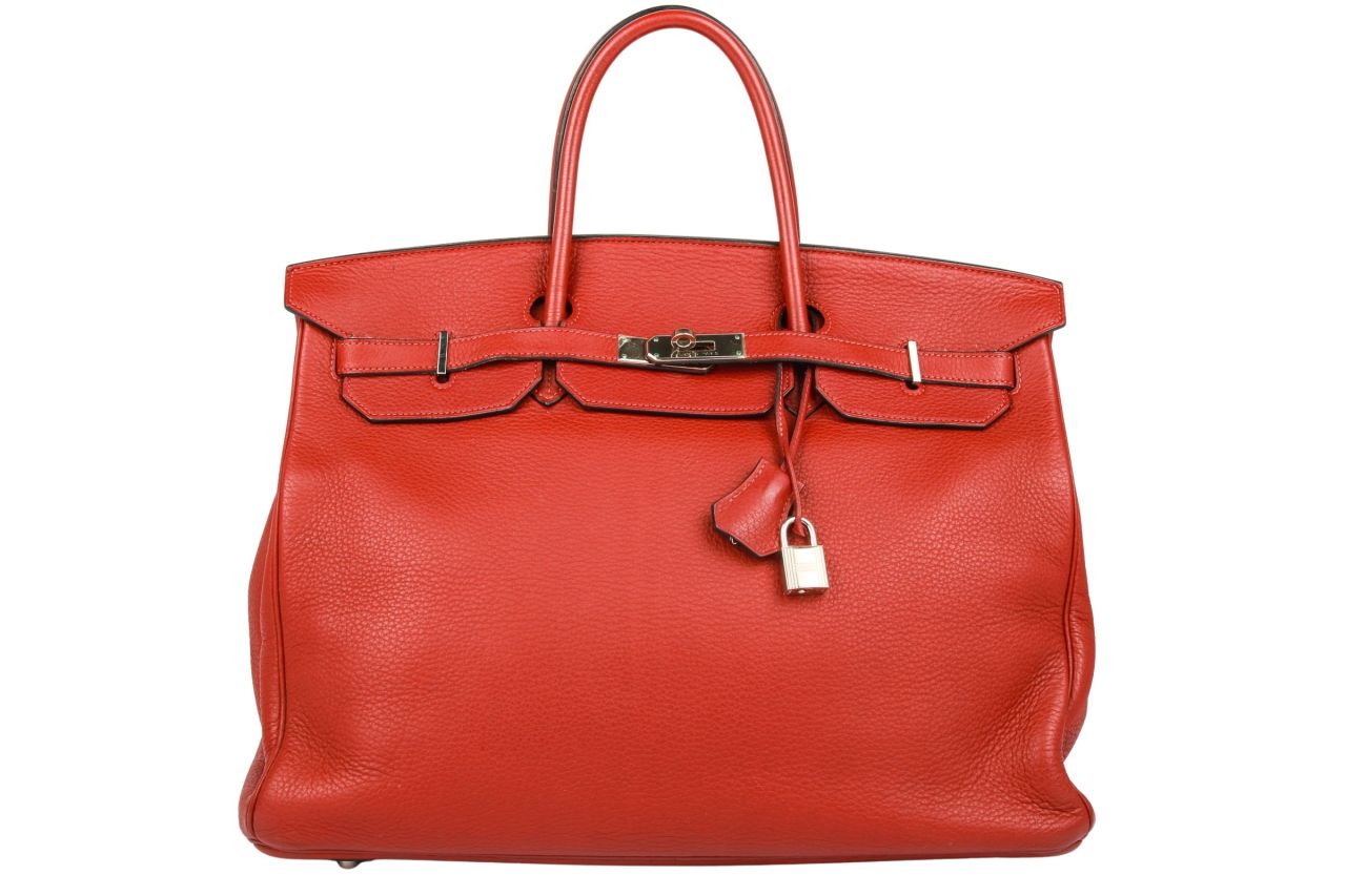 Hermès Birkin 40 Togo Rouge Grenat