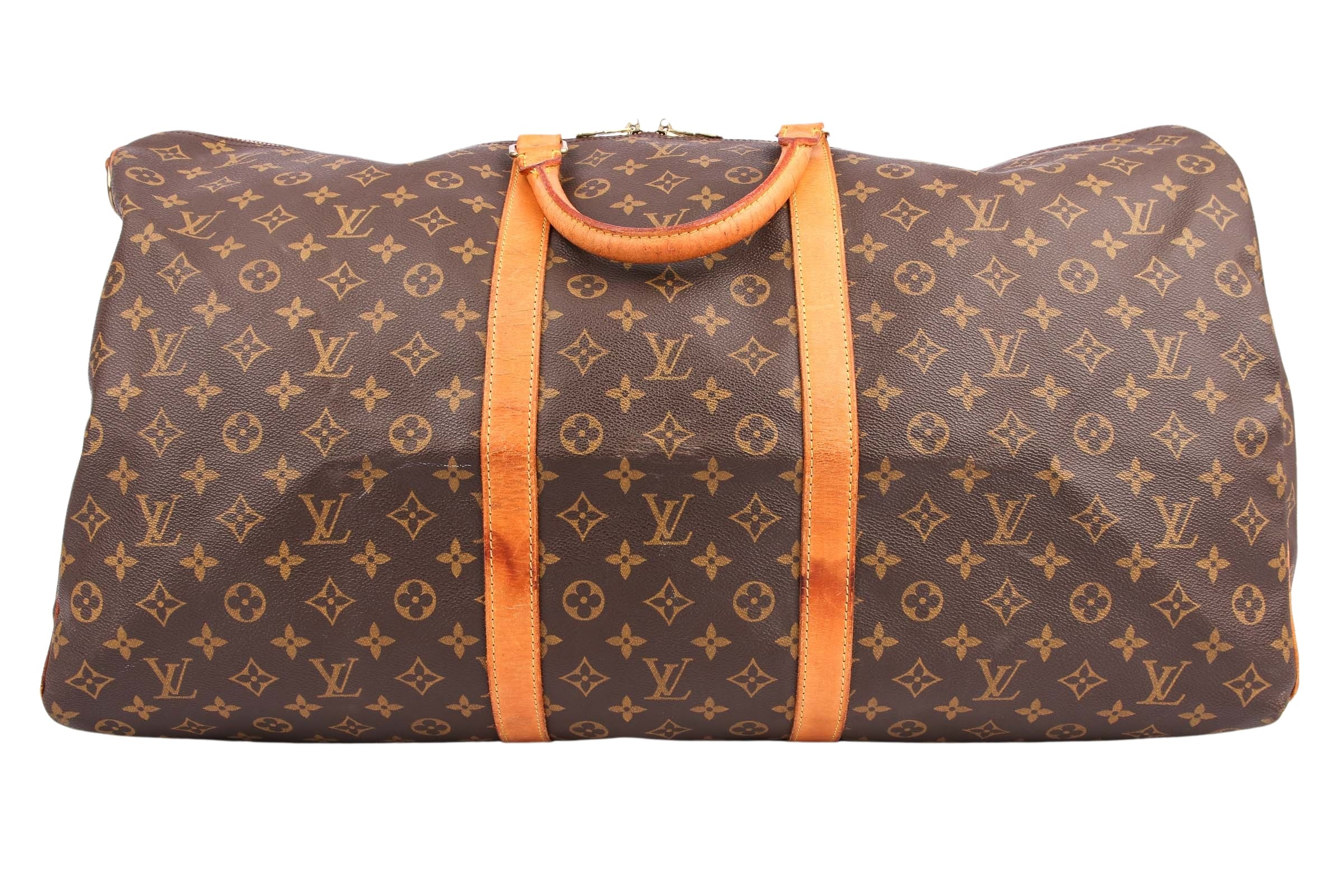 Louis Vuitton Keepall 60 Bandouliere Monogram Travel Bag