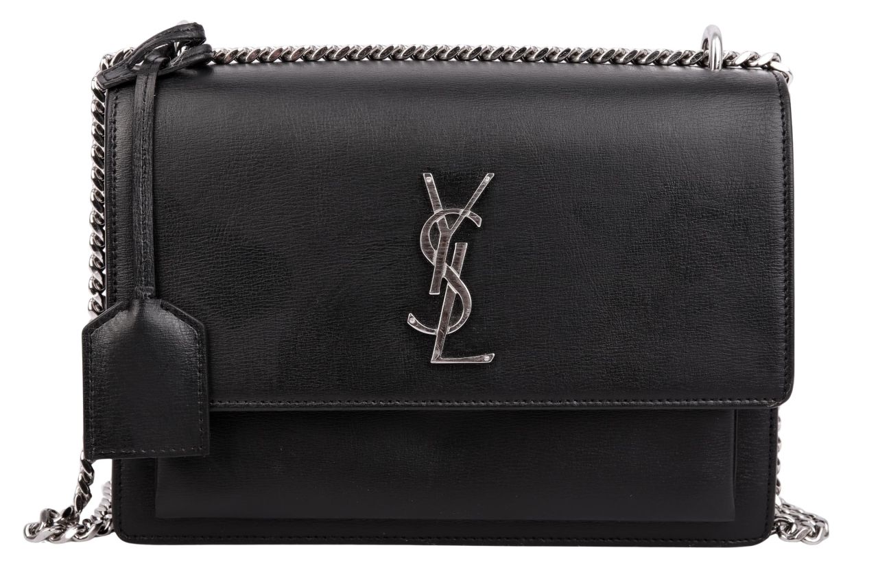 Saint Laurent Sunset Bag Medium Black