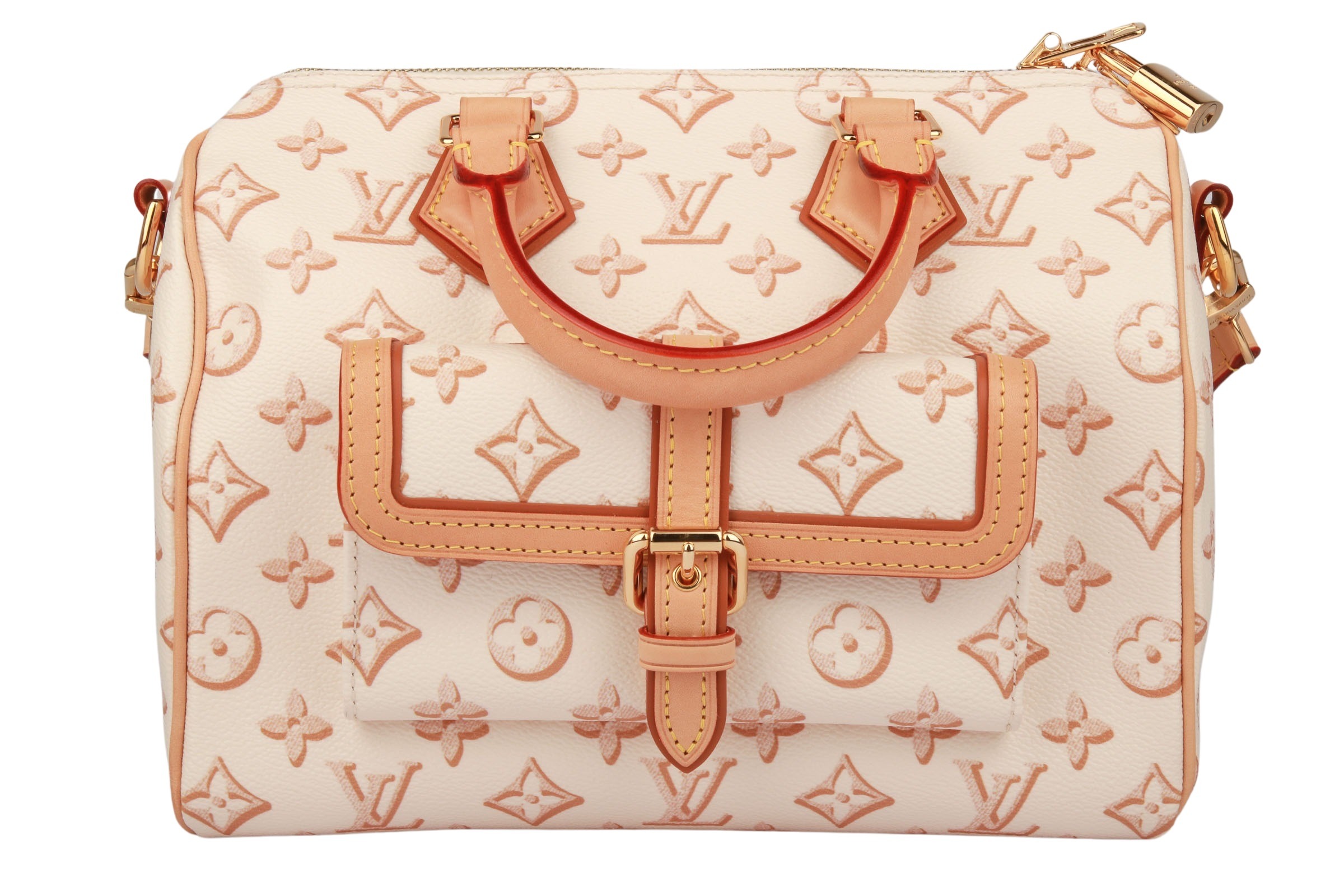 Louis Vuitton Speedy B 25 in Rose Poudre  Louis vuitton speedy, Crossbody  bag, Louis vuitton