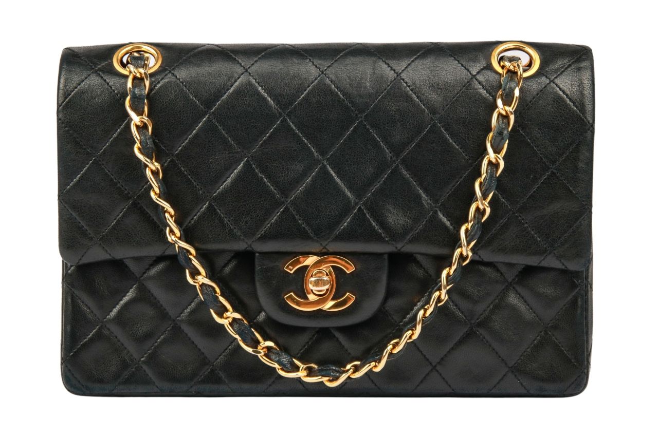 Chanel Timeless Classic Double Flap Small Schwarz