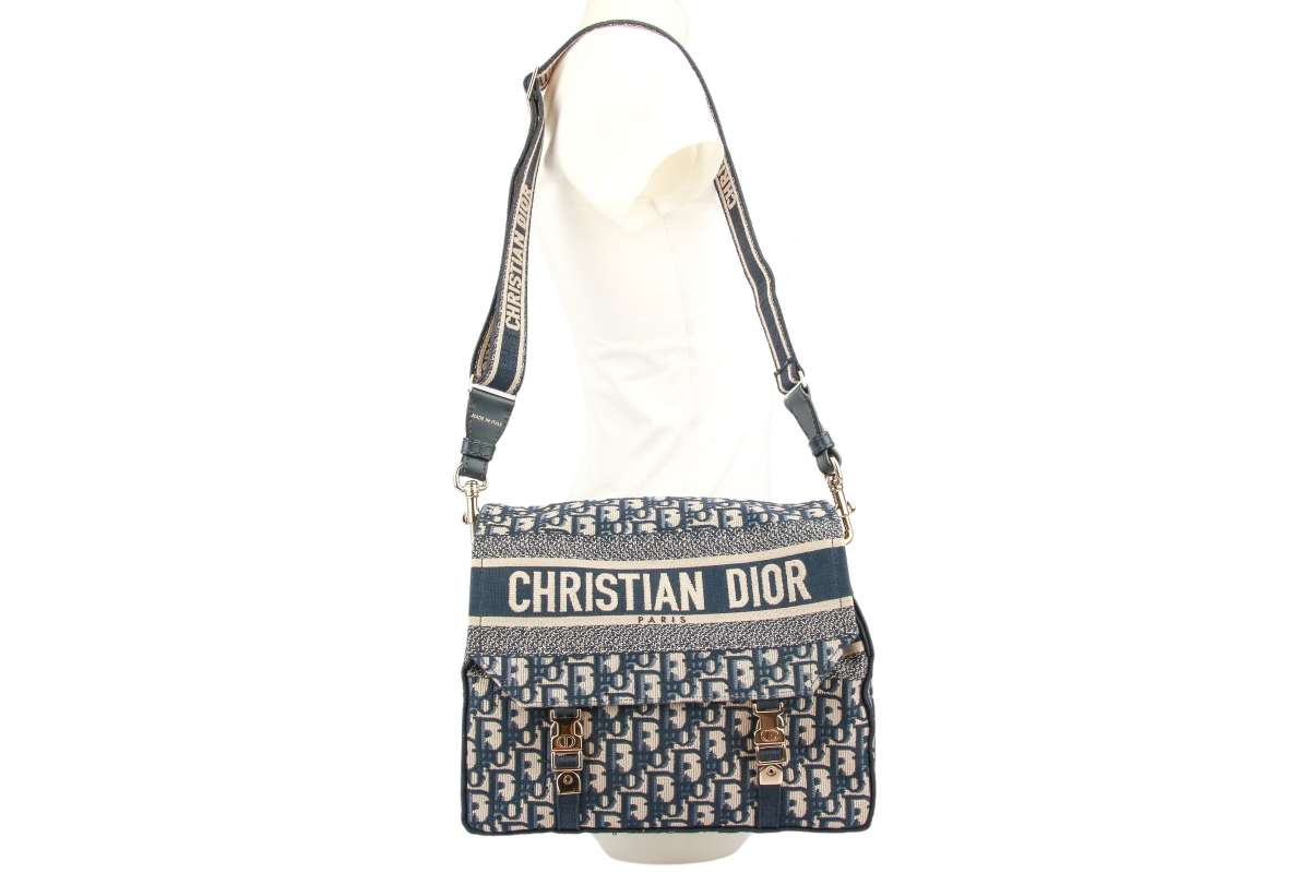 Christian dior oblique messenger bag sale