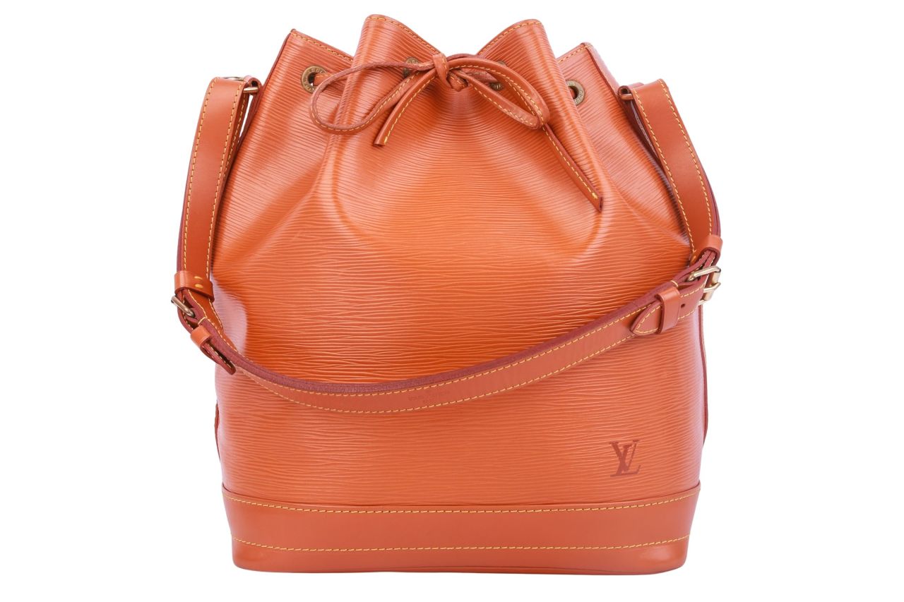 Louis Vuitton Sac Noé Grand Epi Leder Cognac