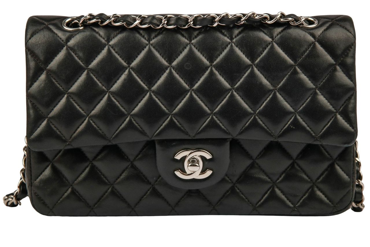 Chanel Timeless Classic Double Flap Bag Medium Schwarz