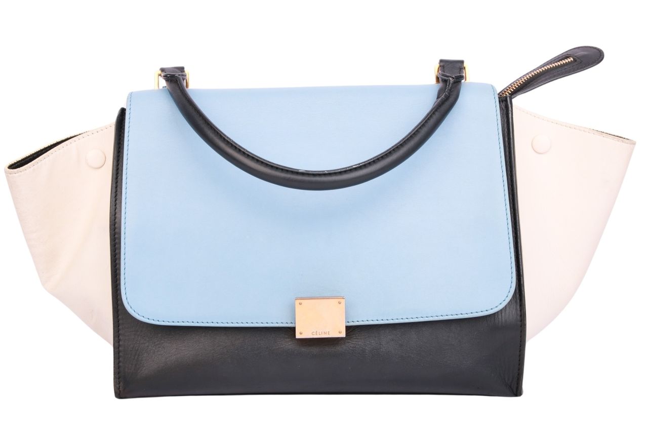 Céline Trapeze Bag Medium Multicolor