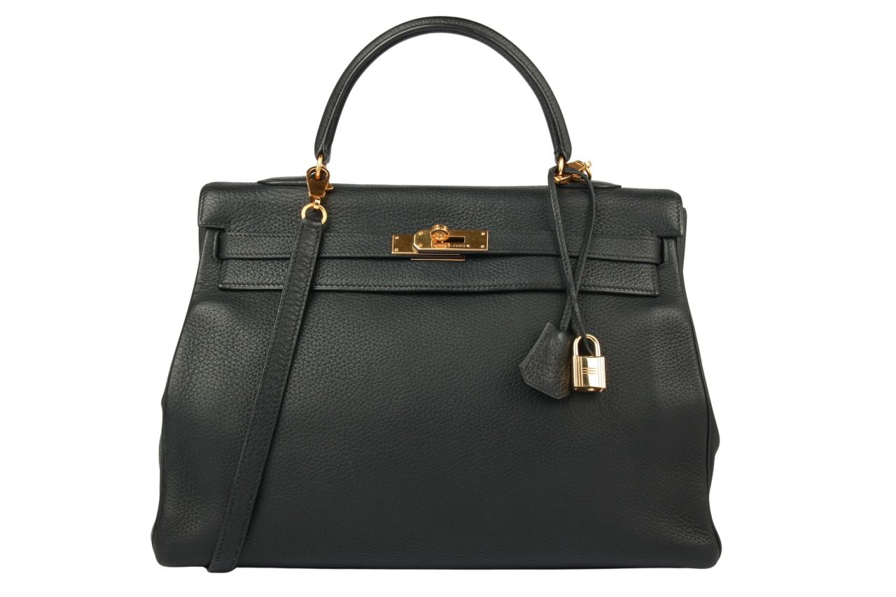 Hermès Kelly 35 Retourne Togo Noir