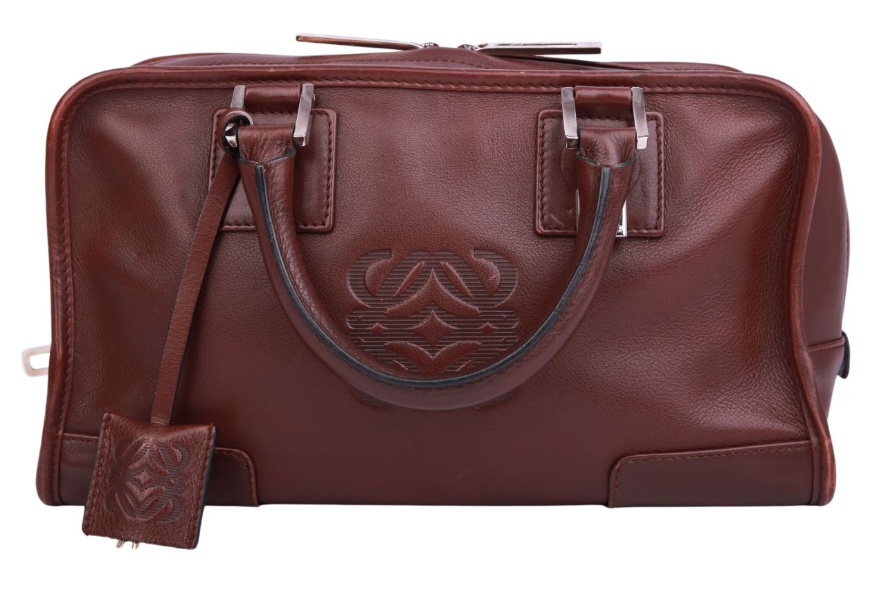 Loewe Amazona Boston Bag Braun