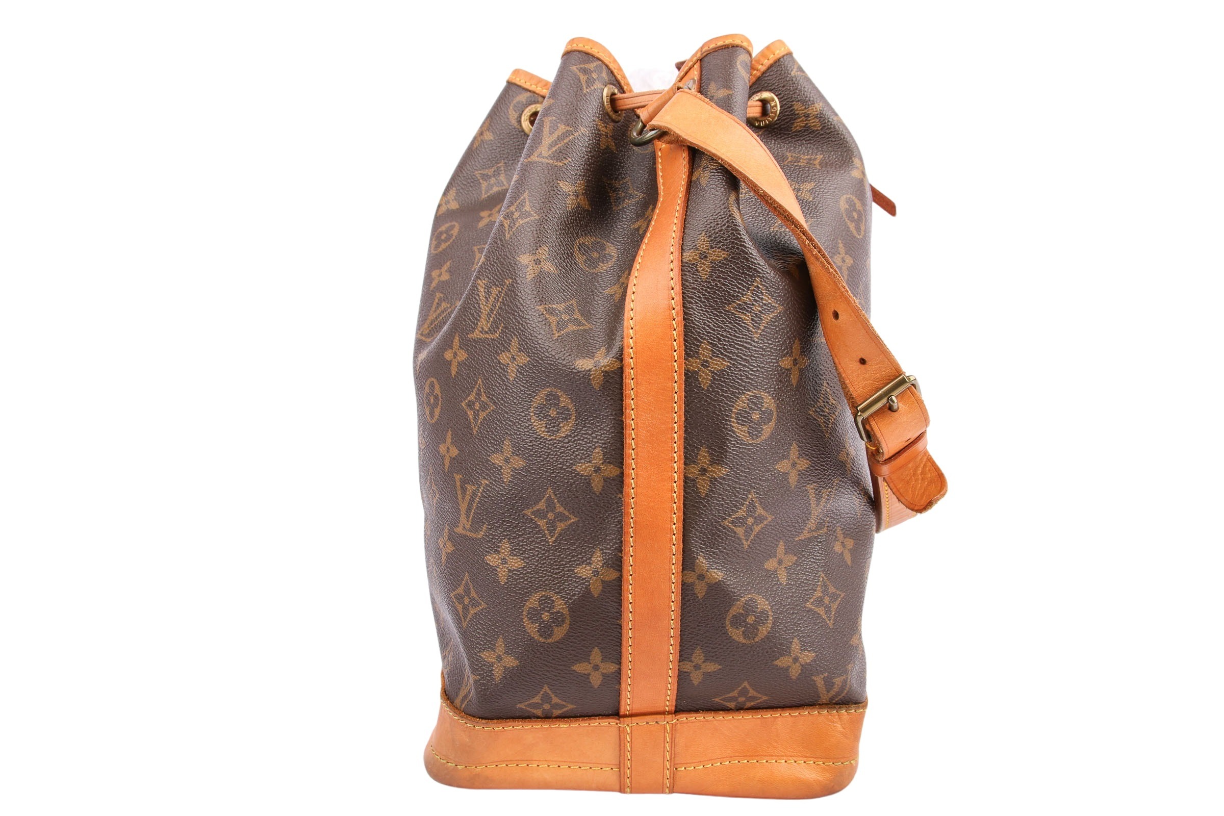 Louis Vuitton, Vintage Sac Noe, rubberized cotton fabric…